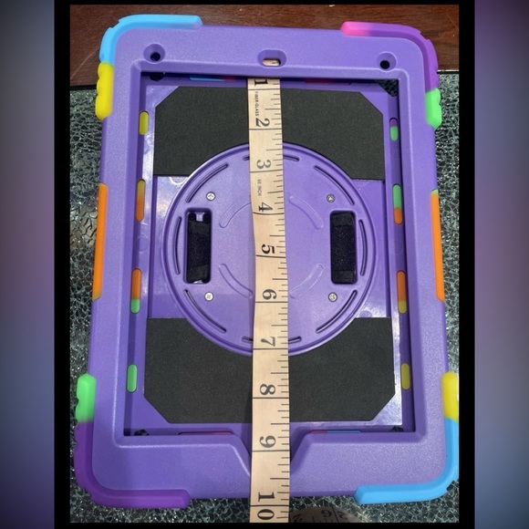 Ipad 5th/6th Generation multicolor Silicone and Hard Cover  9.7” - Picture 9 of 16